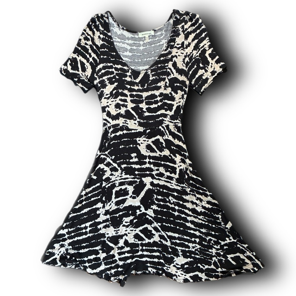 Soft Grunge Corset-back Skater Dress